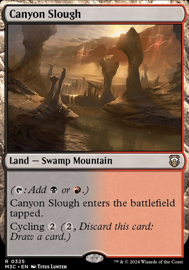 Canyon Slough [#0325 Ripple Foil] (M3C-R)