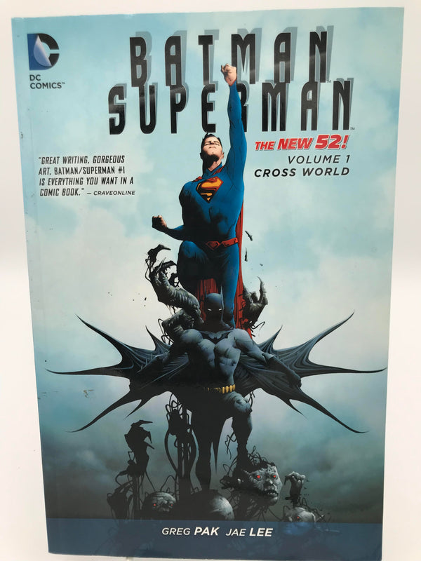 BATMAN SUPERMAN TP #1 CROSS WORLD (N52) (USED)