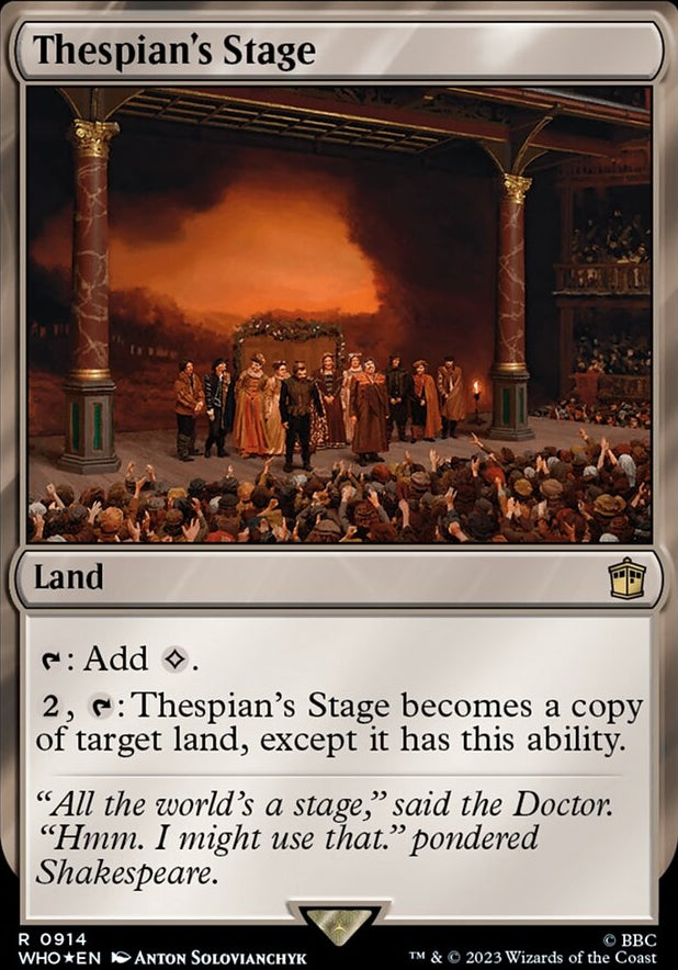 Thespian's Stage [#0914 Surge Foil Reprint] (WHO-R)
