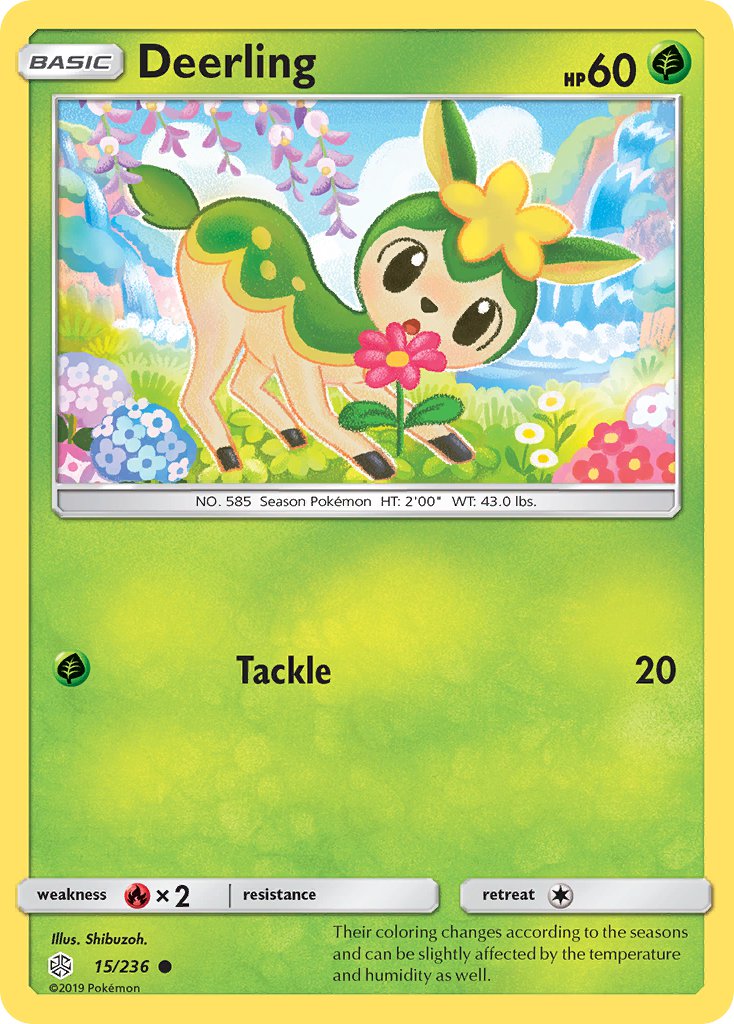 Deerling - 015/236 (CEC) Common - Near Mint