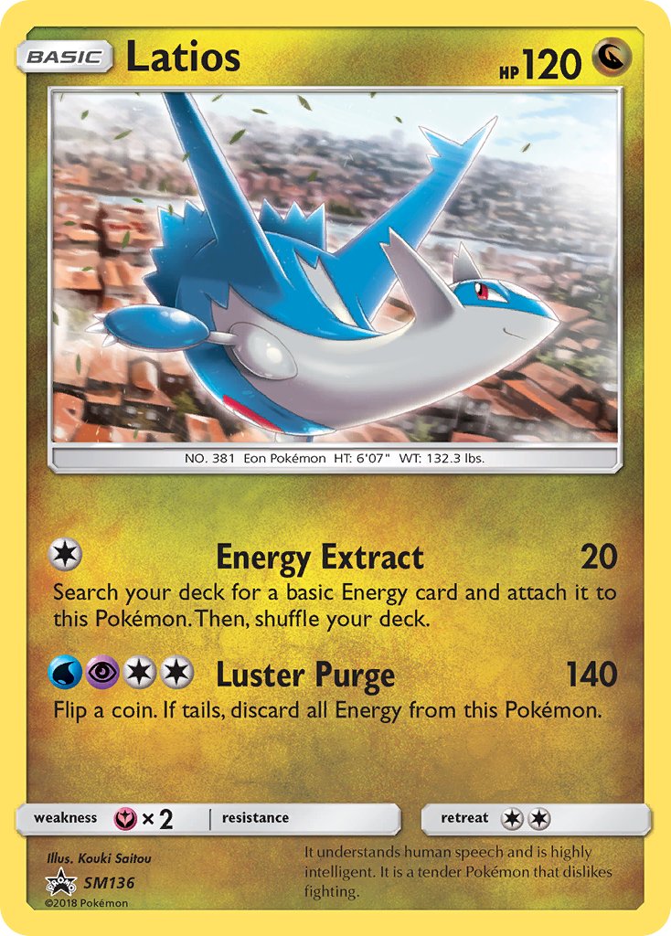 Latios - SM136 (SM:PR) Promo - Near Mint Holofoil