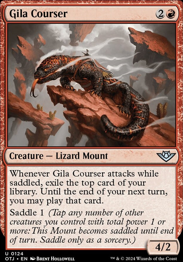 Gila Courser [#0124] (OTJ-U-FOIL)