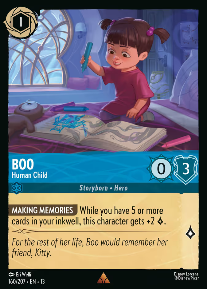 Boo - Human Child (160/204 - Attack of the Vine!) Rare