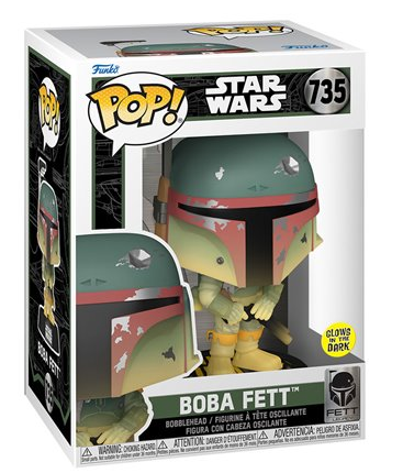 POP Figure: Star Wars Fett Legacy #0735 - Boba Fett (Glow)