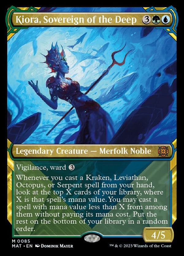 Kiora, Sovereign of the Deep [#0085 Showcase] (MAT-M)