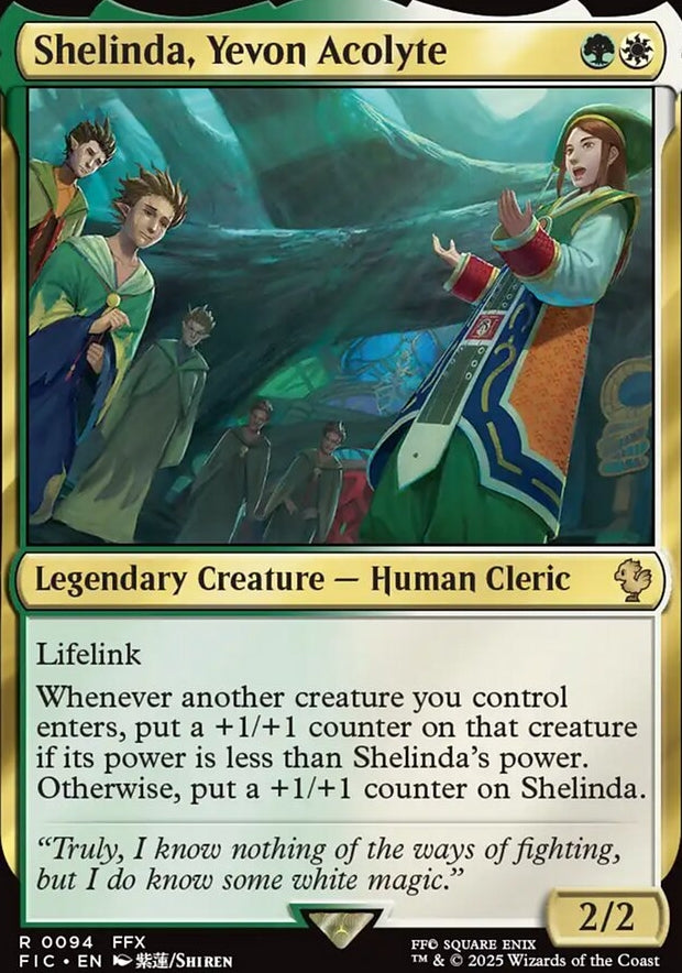 Shelinda, Yevon Acolyte [ #0094 ] (FIC-R)
