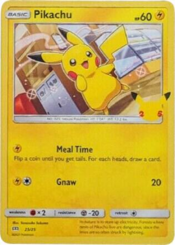 Pikachu - 25/25 (MCD21) Promo - Near Mint Holofoil