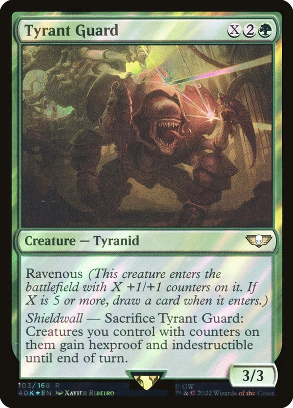 Tyrant Guard [#103 Surge Foil] (40K-R-FOIL)