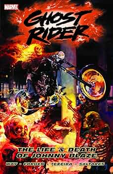 GHOST RIDER (2007 Collection) #2: The Life And Death of Johnny Blaze  Collects issues 6-11 (USED)