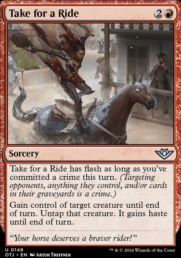 Take for a Ride [#0148] (OTJ-U)