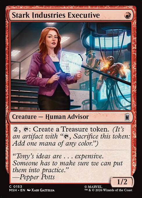 Stark Industries Executive [ #0153 ] (MSH-C)