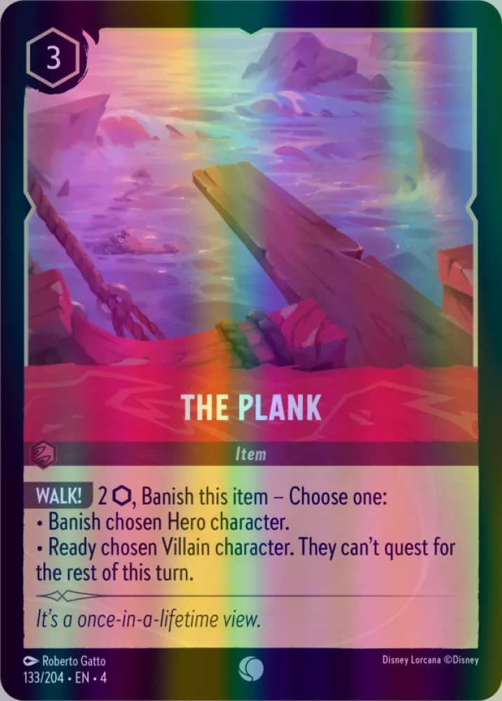 The Plank (Ursula's Return 133/204) Common - Near Mint Cold Foil