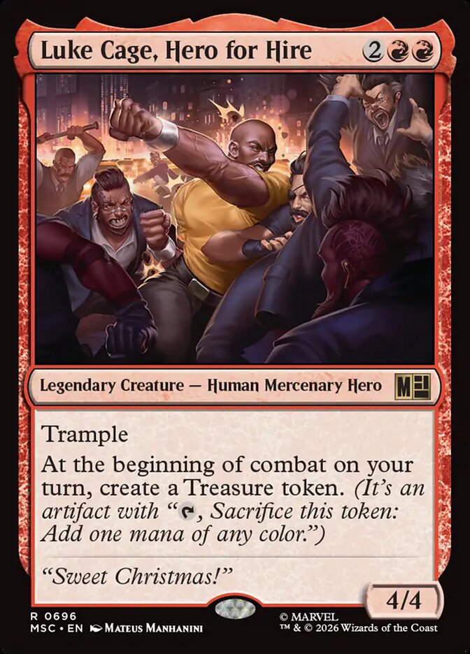 Luke Cage, Hero for Hire [ #0696 ] (MSC-R)