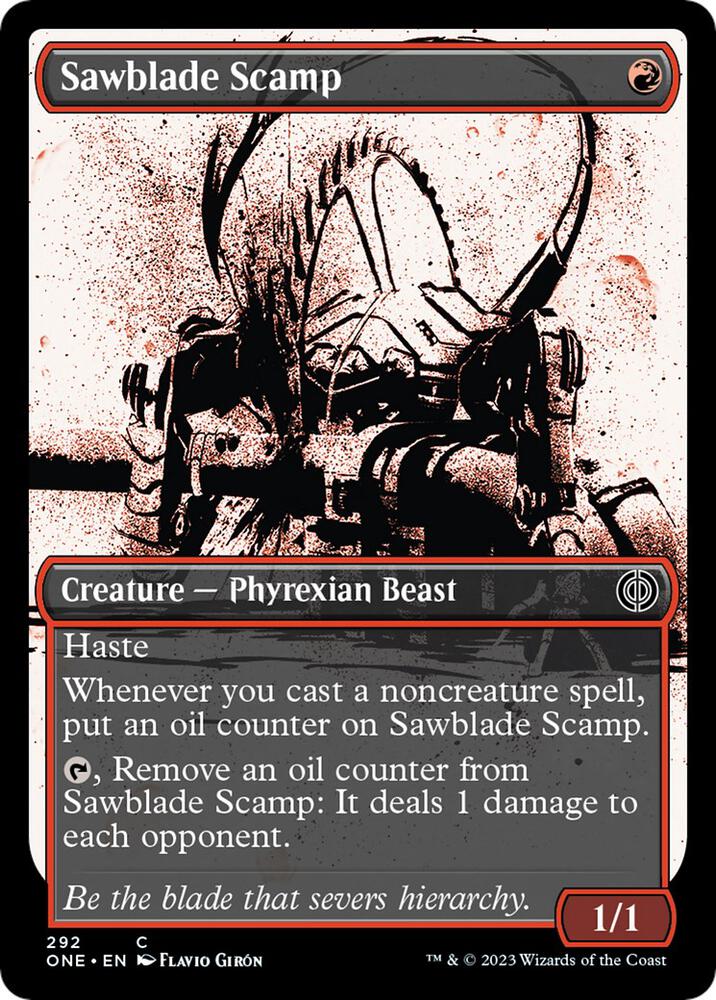Sawblade Scamp [#292 Showcase] (ONE-C-FOIL)