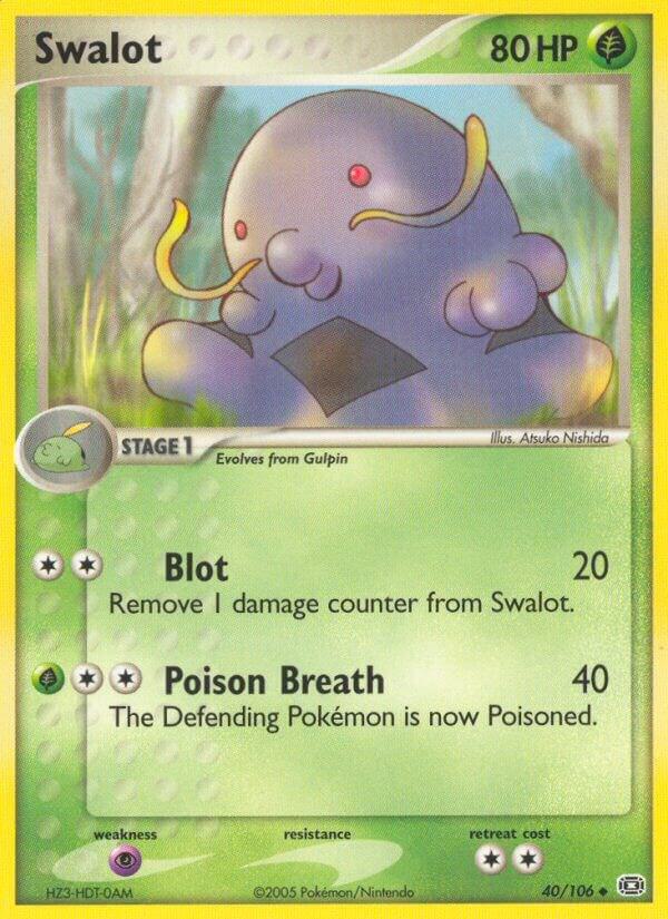 Swalot - 040/106 (EM) Rare - Moderate Play Holofoil