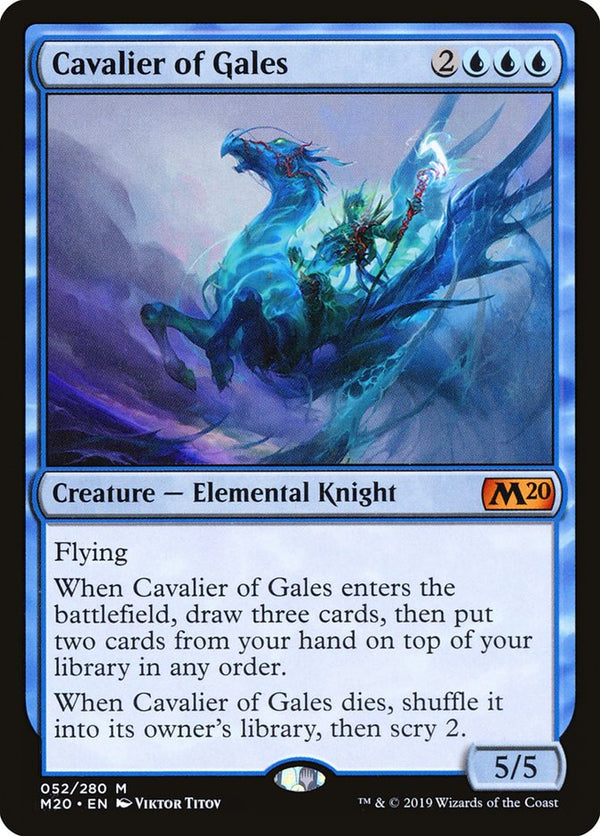 Cavalier of Gales (M20-M) Light Play