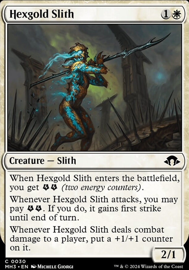 Hexgold Slith [#0030] (MH3-C-FOIL)