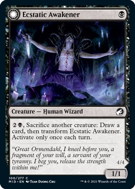 Ecstatic Awakener//Awoken Demon (MID-C)