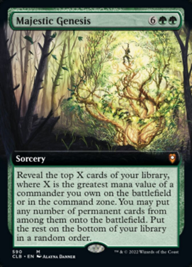 Majestic Genesis [#590 Extended Art] (CLB-M)
