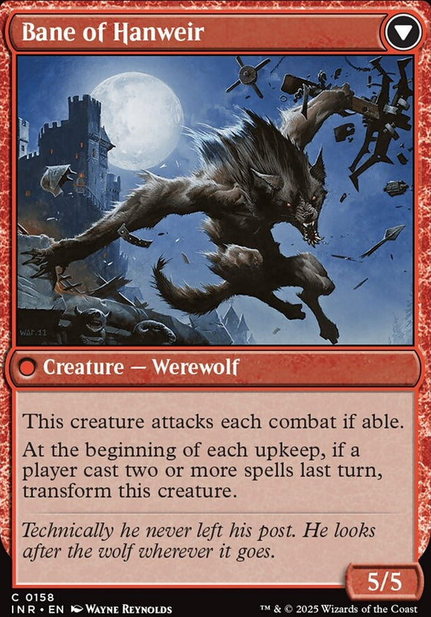 Hanweir Watchkeep // Bane of Hanweir [ #0158 ] (INR-C)