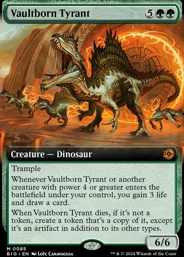 Vaultborn Tyrant [#0085 Extended Art] (BIG-M)