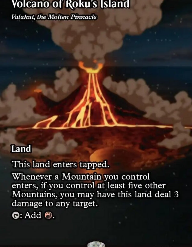 Volcano of Roku's Island - Valakut, the Molten Pinnacle [ #0061 ] (TLE-M)