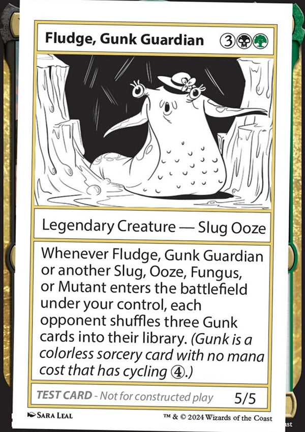 Fludge, Gunk Guardian [#0354 Playtest] (MB2-R)