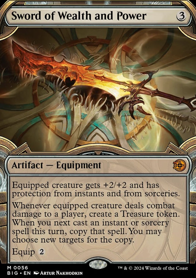 Sword of Wealth and Power [#0056 Vault Frame] (BIG-M-FOIL)