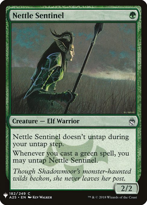 Nettle Sentinel [Mystery Booster #1278] (A25-C)