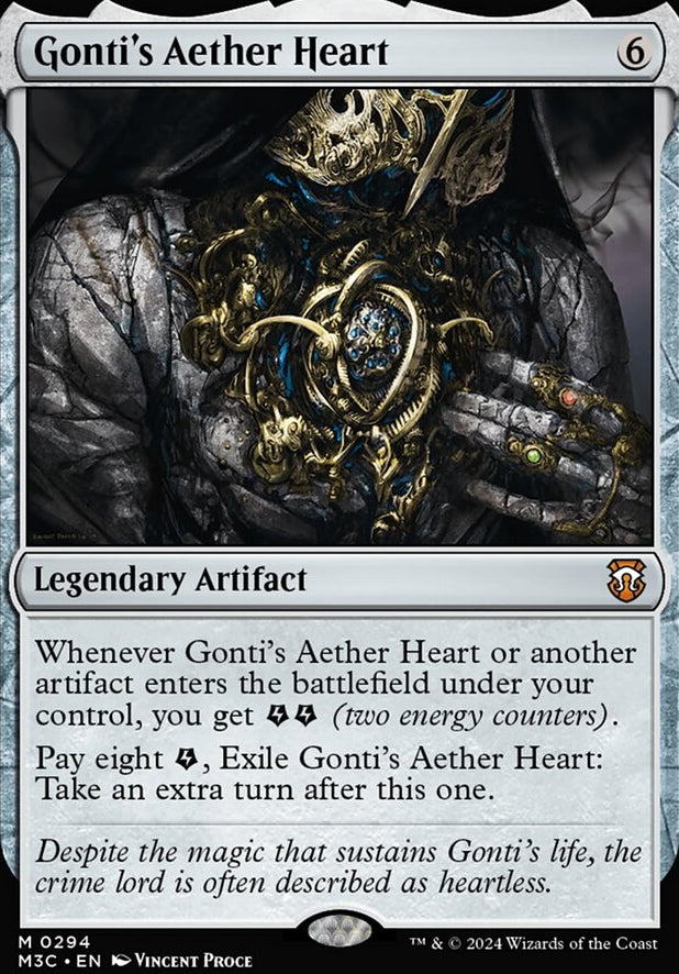 Gonti's Aether Heart [#0294 Ripple Foil] (M3C-M)