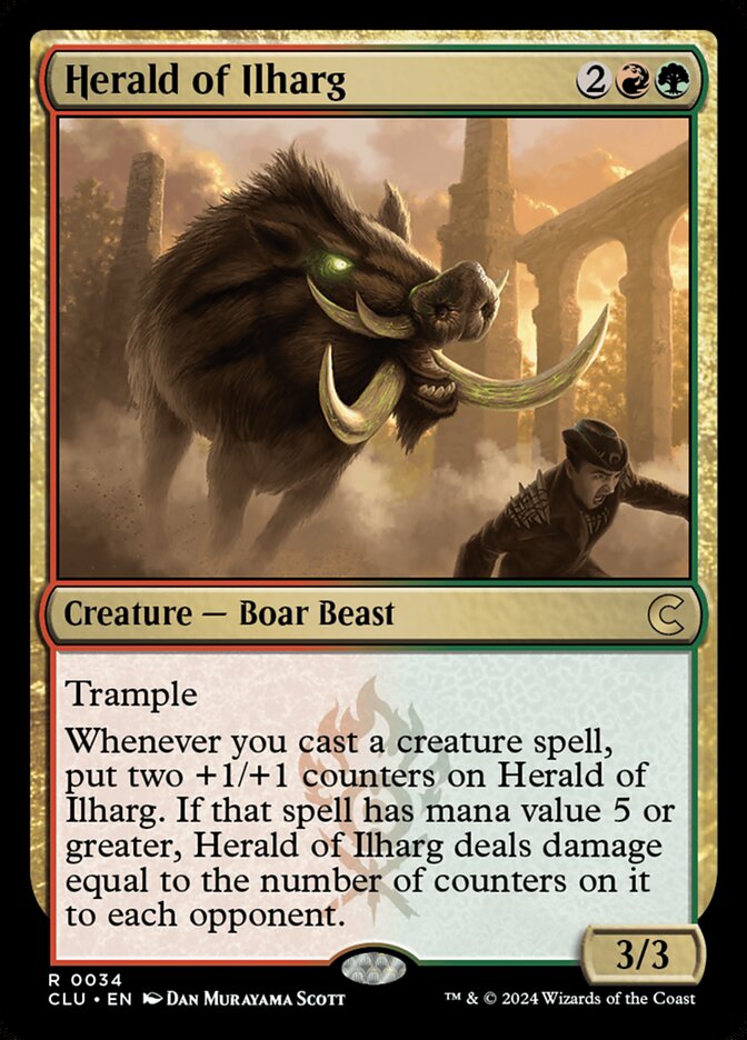 Herald of Ilharg [#0034] (CLU-R)