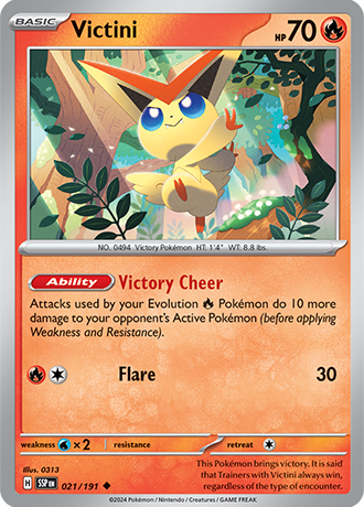 Victini - 021/191 (SSP) Uncommon - Near Mint