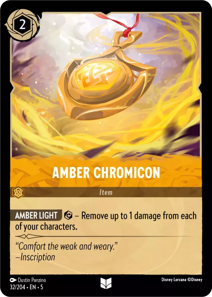 Amber Chromicon (Shimmering Skies 032/204) Uncommon - Near Mint