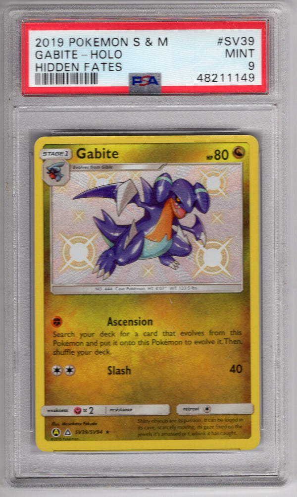 Gabite (SV39/SV94) (Graded - PSA 9)