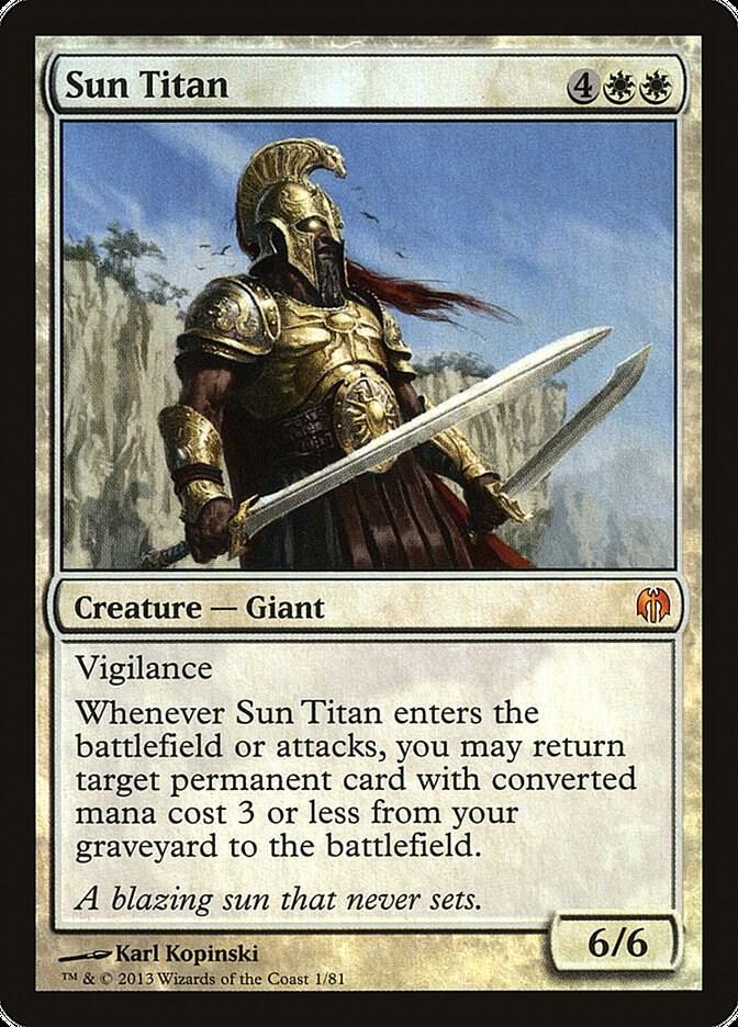 Sun Titan (DDL-M-FOIL) Damaged