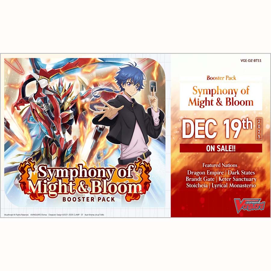 Cardfight!! Vanguard DivineZ: Booster Pack 11 - Symphony of Might & Bloom Box
