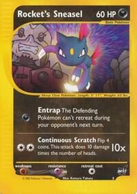 Rocket's Sneasel - 5 (PR)  - Promo Near Mint
