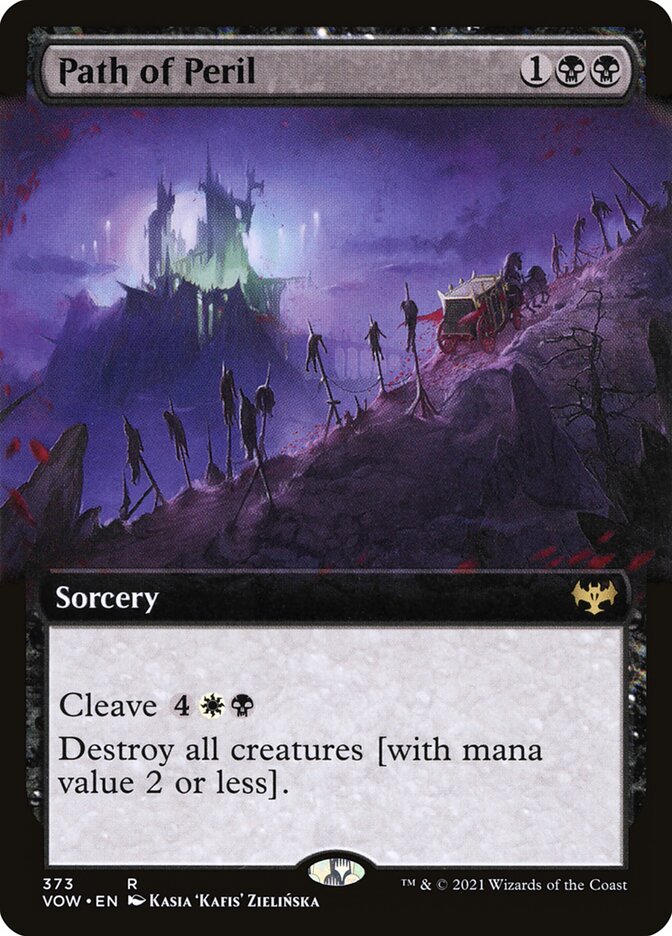 Path of Peril [#373 Extended Art] (VOW-R-FOIL)