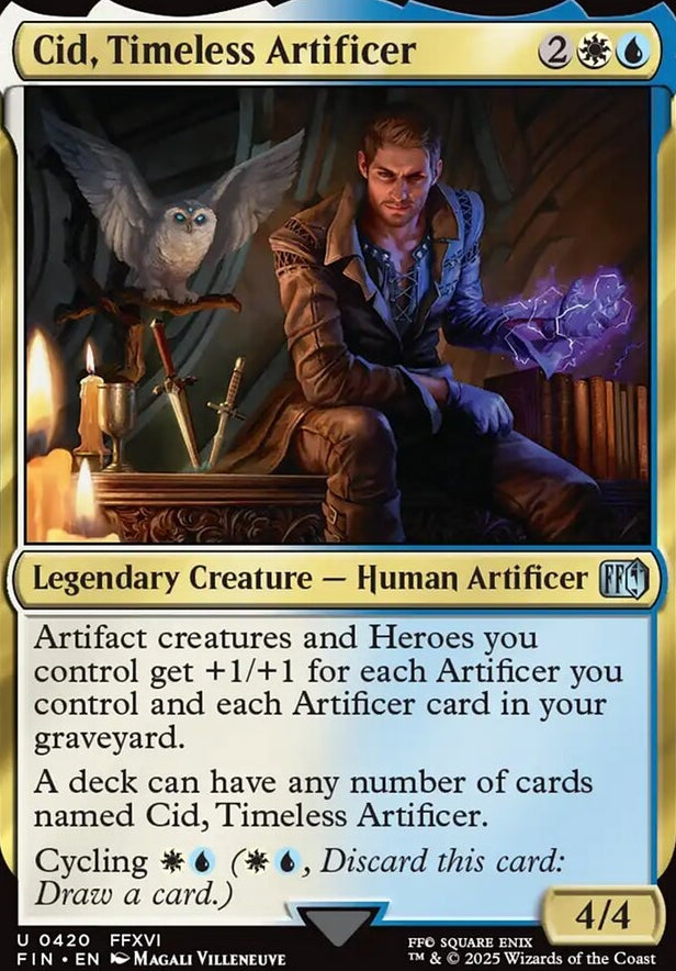 Cid, Timeless Artificer [ #0420 Alternate Art Cids ] (FIN-U)