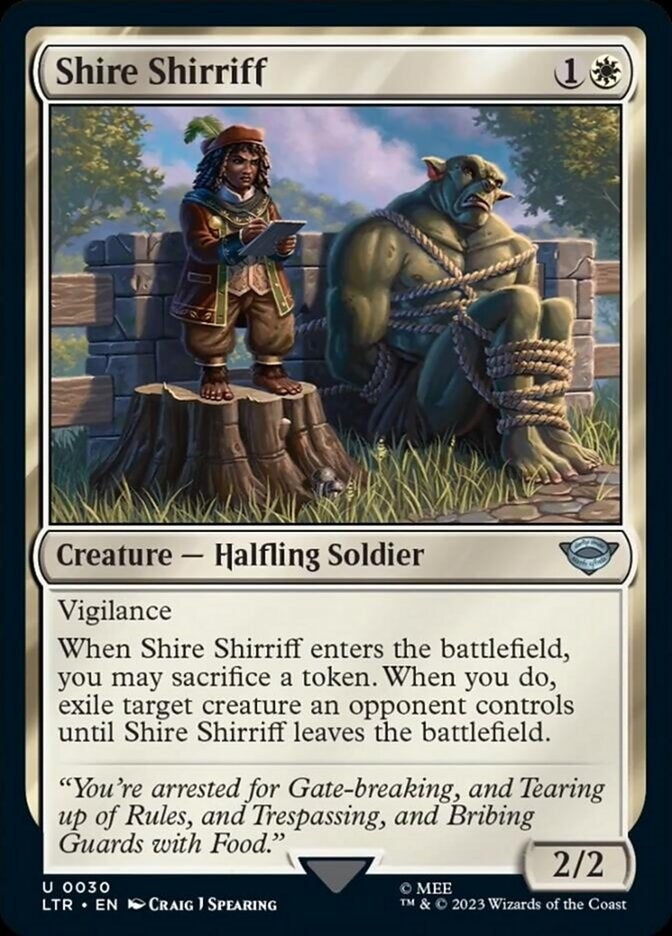 Shire Shirriff [#0030] (LTR-U)