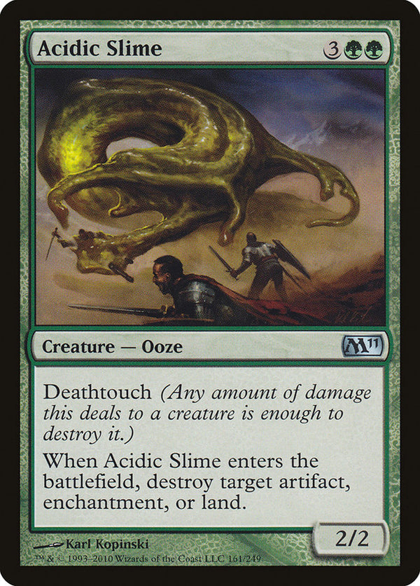 Acidic Slime (M11-U-FOIL)