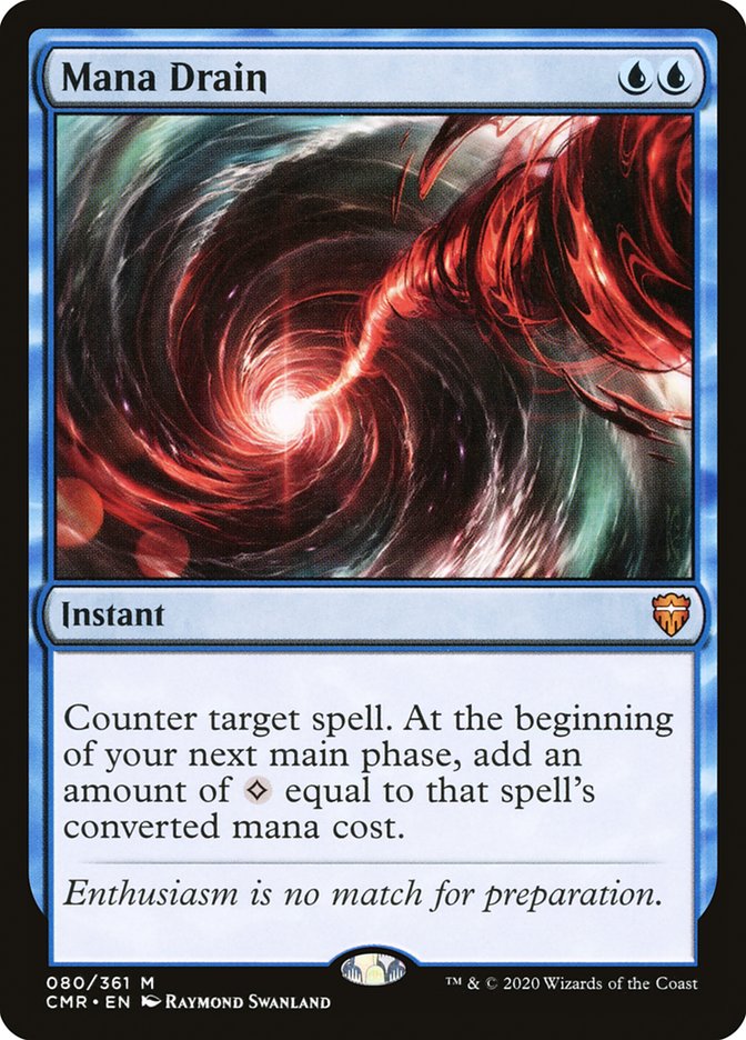 Mana Drain (CMR-M) Moderate Play