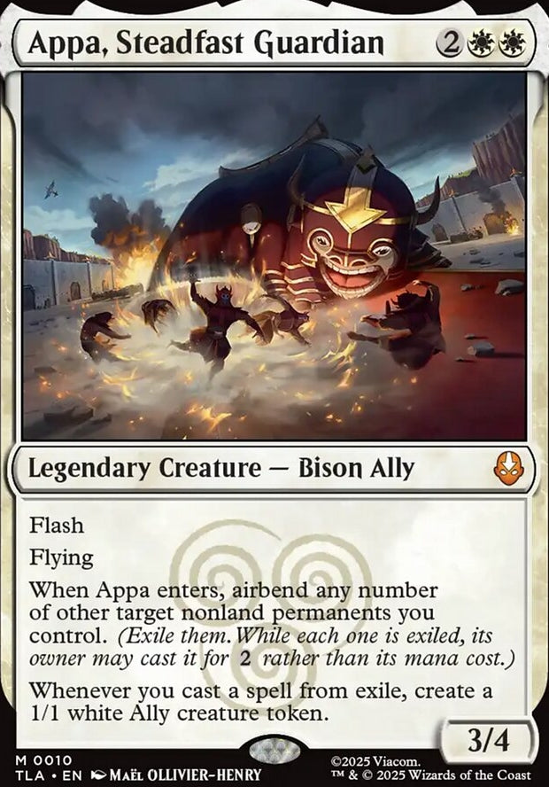 Appa, Steadfast Guardian [ #0010 ] (TLA-M)