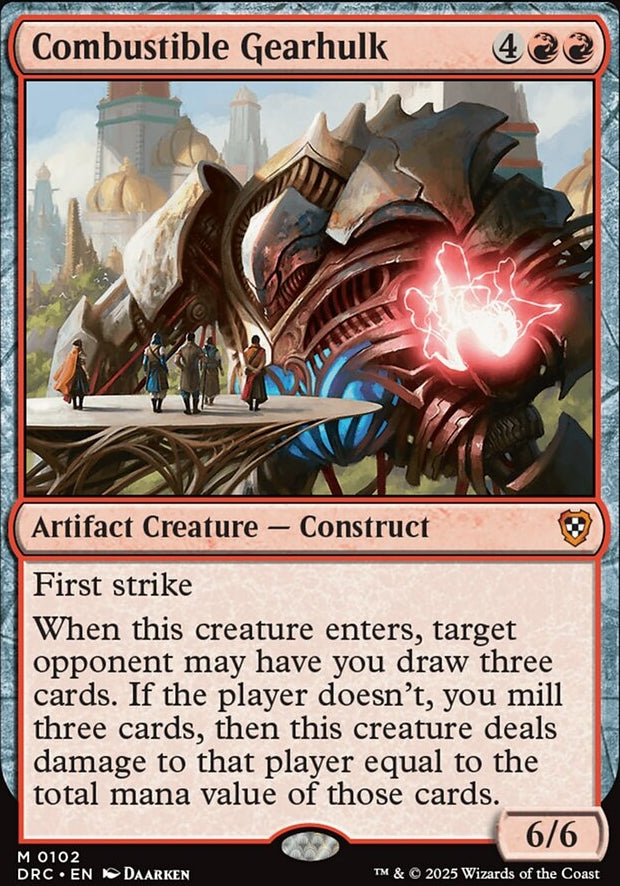 Combustible Gearhulk [ #0102 ] (DRC-M)