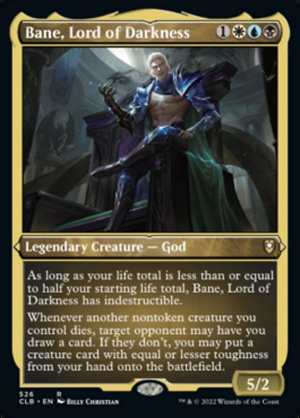 Bane, Lord of Darkness [#526 Etched Foil] (CLB-R)