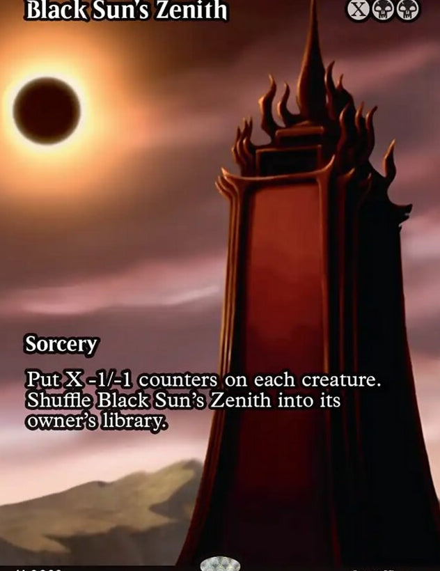 Black Sun's Zenith [ #0022 Borderless ] (TLE-M)