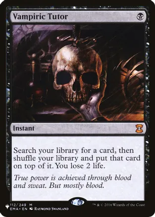 Vampiric Tutor (EMA-M-LIST)