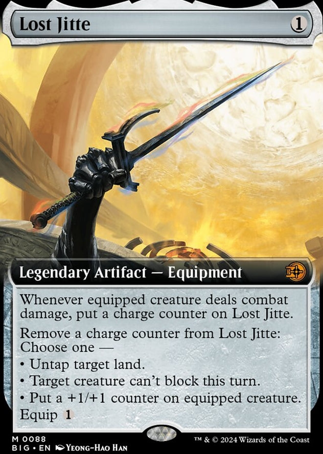 Lost Jitte [#0088 Extended Art] (BIG-M-FOIL)