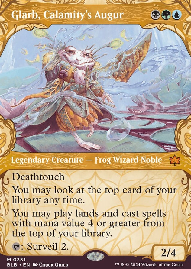 Glarb, Calamity's Augur [#0331 Showcase] (BLB-M-FOIL)
