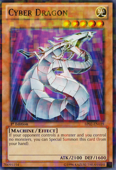 Cyber Dragon (Mosaic Rare) (BP02-EN039) Mosaic Rare - Near Mint 1st Edition